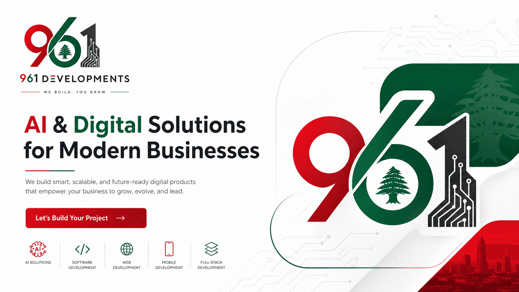 961 Developments — AI & digital solutions
