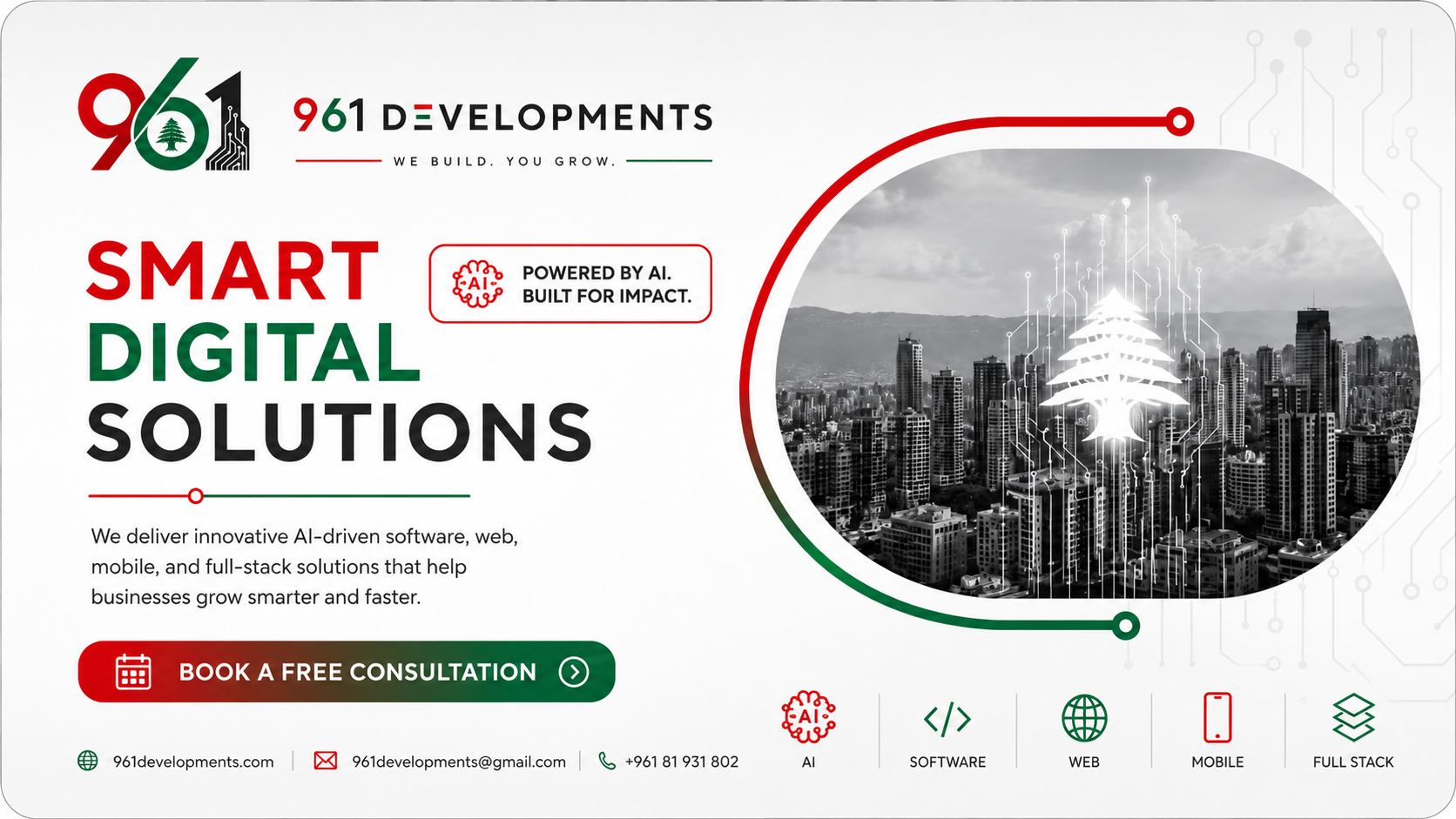 961 Developments — smart, AI-powered digital solutions
